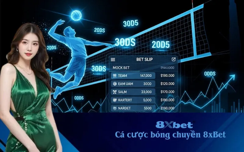cá cược bóng chuyền 8xBet