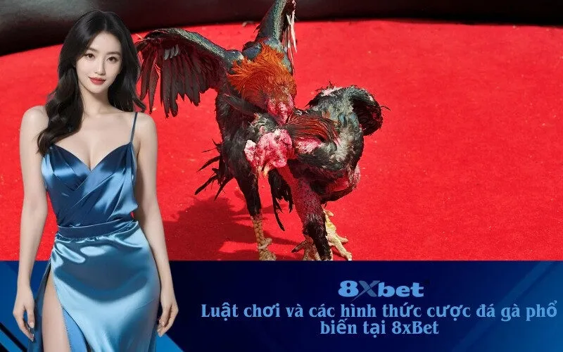 Luật chơi và các hình thức cược đá gà phổ biến tại 8xBet